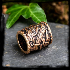 Bronzová korálka DRAGON