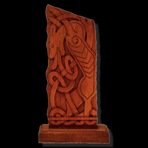 Drevená dekorácia FENRIS, 42 cm