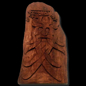 Nástenná dekorácia ODINOVA MASKA, 40 cm