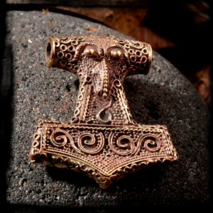 Bronzový prívesok MJOLNIR SKANE veľký