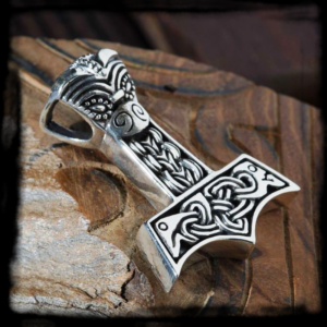 Strieborný prívesok MJOLNIR ORMSON
