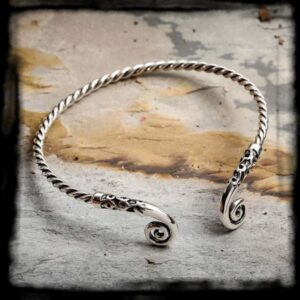 Náramok strieborný HORNA, dámsky