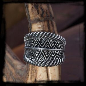 Strieborný prsteň MIDGARD